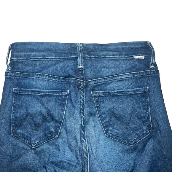 Mother Women's High Waisted Looker Ankle Fray Jeans In Tongue and Chic Size 25 - Picture 11 of 13